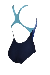 Woman's swimsuit swim pro back placement